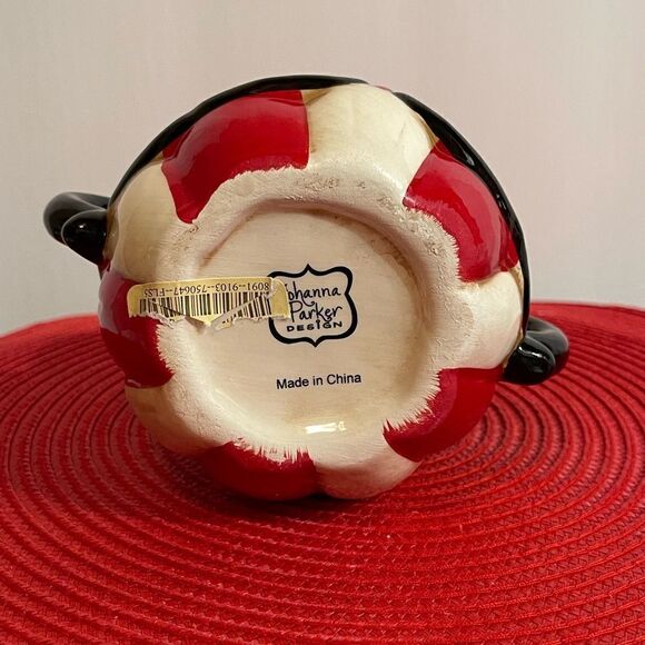 Johanna Parker Valentines Spider & Ghost mugs set of 2 NWT - Picture 5 of 13